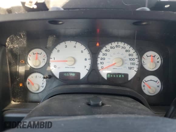 2003 Dodge 1500 ST z VIN 1D7HA18N03J519768, wystawiony jako Copart lot #70643315 z przebiegiem 155 798 mil mil oraz Szkoda całkowita • Salvage title. Historia ofert i sprzedaży dostępna na DreamBid. Obrazek 9.