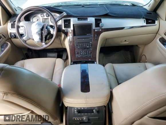2009 Cadillac Escalade with VIN 1GYFK23279R222454, listed as a Copart auction lot 71914165 with 128,555 mi miles and Salvage title. Bid and sale history available at DreamBid. Image 8.