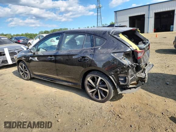 2020 Subaru Impreza Special Sports with VIN 4S3GTAJ66L1701333, listed as a Copart auction lot 65308165 with 40,908 mi miles and Salvage title. Bid and sale history available at DreamBid. Image 2.