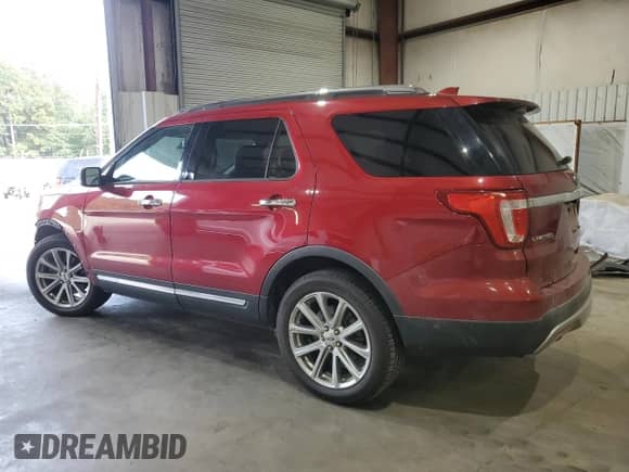 2017 Ford Explorer Limited z VIN 1FM5K8FH3HGC84847, wystawiony jako Copart lot #87410665 z przebiegiem 121 692 mil mil oraz Szkoda całkowita • Salvage title. Historia ofert i sprzedaży dostępna na DreamBid. Obrazek 2.