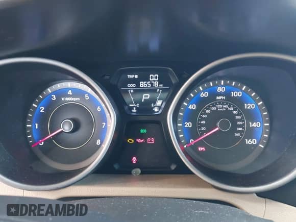 2013 Hyundai Elantra GLS с VIN KMHDH4AE7DU769181, выставлен на аукционе IAAI как лот 43297328 с пробегом 86 578 миль миль и . История ставок и продаж доступна на DreamBid. Изображение 7.