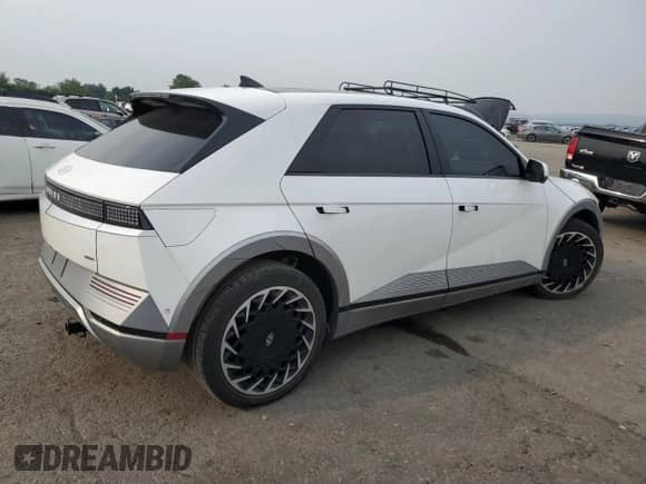 2023 Hyundai Ioniq 5 Limited with VIN KM8KRDAF5PU156686, listed as a Copart auction lot 66737715 with 42,540 mi miles and Salvage title. Bid and sale history available at DreamBid. Image 3.