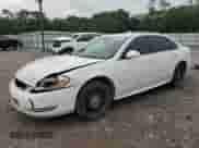 2011 Chevrolet Impala Police Police with VIN 2G1WD5EM6B1242623, listed as a Copart auction lot 58583405 with 175,947 mi miles and Salvage title. Bid and sale history available at DreamBid. Image 1.