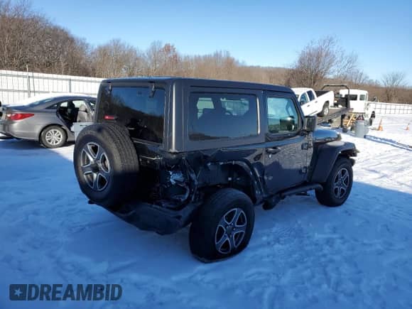 2022 Jeep Wrangler Sport с VIN 1C4HJXAG8NW200391, выставлен на аукционе Copart как лот 88103415 с пробегом 32 085 миль миль и Списание • Salvage title. История ставок и продаж доступна на DreamBid. Изображение 3.