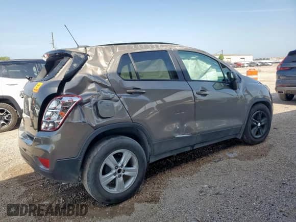 2020 Chevrolet Trax LS with VIN KL7CJKSB9LB341455, listed as a Copart auction lot 56754035 with Not provided miles and Clean title. Bid and sale history available at DreamBid. Image 3.