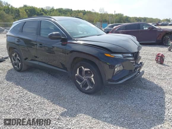 2023 Hyundai Tucson SEL Convenience with VIN KM8JFCA11PU107360, listed as a IAAI auction lot 43228373 with 43,016 mi miles and . Bid and sale history available at DreamBid. Image 1.