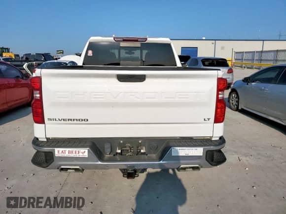 2020 Chevrolet Silverado 1500 LT с VIN 3GCUYDET4LG271969, выставлен на аукционе Copart как лот 71171755 с пробегом 60 757 миль миль и Списание • Salvage title. История ставок и продаж доступна на DreamBid. Изображение 6.