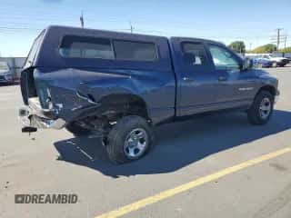 2004 Dodge 1500 SLT z VIN 1D7HA18N04S546061, wystawiony jako Copart lot #80328225 z przebiegiem 241 682 mil mil oraz Szkoda całkowita • Salvage title. Historia ofert i sprzedaży dostępna na DreamBid. Obrazek 3.