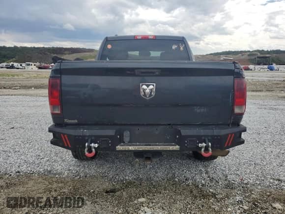 2014 Ram 1500 Tradesman z VIN 1C6RR6KG7ES454095, wystawiony jako Copart lot #81049445 z przebiegiem 206 174 mil mil oraz Szkoda całkowita • Salvage title. Historia ofert i sprzedaży dostępna na DreamBid. Obrazek 6.