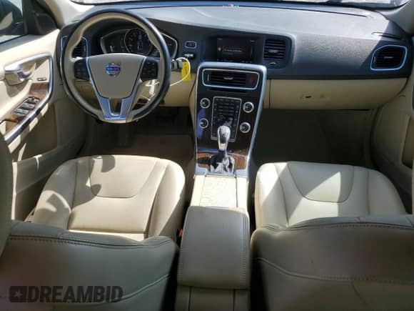 2015 Volvo S60 T5 Drive-E Premier with VIN YV140MFK0F1352395, listed as a Copart auction lot 80151995 with 152,034 mi miles and Salvage title. Bid and sale history available at DreamBid. Image 8.