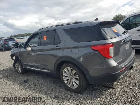 2022 Ford Explorer Limited z VIN 1FMSK7FH1NGB34924, wystawiony jako Copart lot #85694715 z przebiegiem Nie podano mil oraz Szkoda całkowita • Salvage title. Historia ofert i sprzedaży dostępna na DreamBid. Obrazek 2.