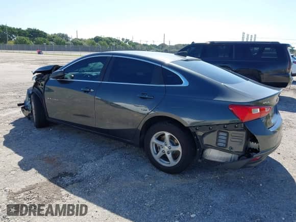 2018 Chevrolet Malibu LS with VIN 1G1ZB5ST5JF204578, listed as a IAAI auction lot 43136521 with 101,375 mi miles and . Bid and sale history available at DreamBid. Image 3.