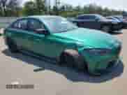 2024 BMW M3 Competition xDrive с VIN WBS43AY03RFR99350, выставлен на аукционе Copart как лот 65049885 с пробегом 19 840 миль миль и Списание • Salvage title. История ставок и продаж доступна на DreamBid. Изображение 4.