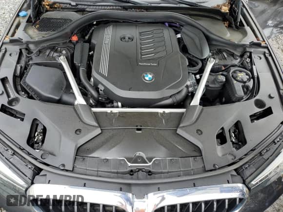 2023 BMW 5 Series 540i xDrive with VIN WBA73BJ05PWY12074, listed as a Copart auction lot 57856525 with 33,616 mi miles and Salvage title. Bid and sale history available at DreamBid. Image 11.