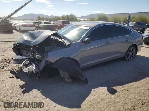 2024 Honda Accord EX-L with VIN 1HGCY2F65RA040810, listed as a Copart auction lot 63913495 with 12,094 mi miles and Salvage title. Bid and sale history available at DreamBid. Image 1.