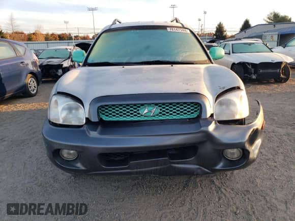 2004 Hyundai Santa Fe GLS with VIN KM8SC73D24U850410, listed as a Copart auction lot 78147144 with 181,995 mi miles and Salvage title. Bid and sale history available at DreamBid. Image 5.