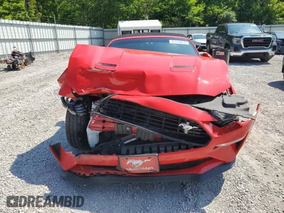 2020 Ford Mustang GT Premium с VIN 1FATP8FF8L5156643, выставлен на аукционе Copart как лот 62220835 с пробегом Не указан миль и Списание • Salvage title. История ставок и продаж доступна на DreamBid. Изображение 5.