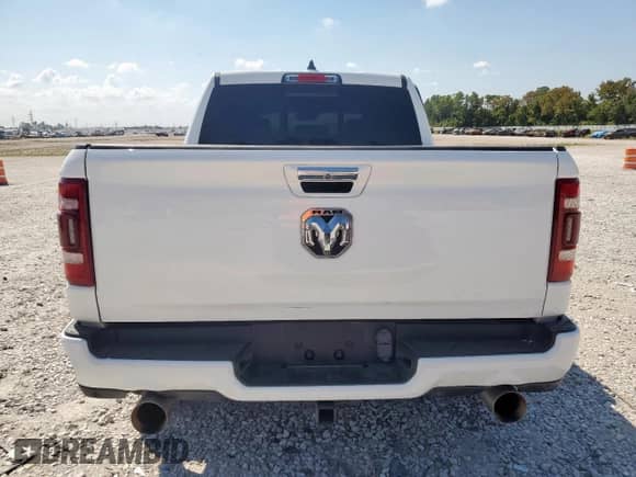 2021 Ram 1500 Laramie with VIN 1C6SRFJT7MN674222, listed as a Copart auction lot 84908765 with 77,115 mi miles and Clean title. Bid and sale history available at DreamBid. Image 6.