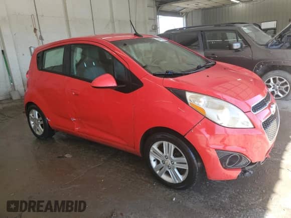 2013 Chevrolet Spark LS with VIN KL8CB6S96DC501283, listed as a Copart auction lot 84465075 with 180,454 mi miles and Salvage title. Bid and sale history available at DreamBid. Image 4.