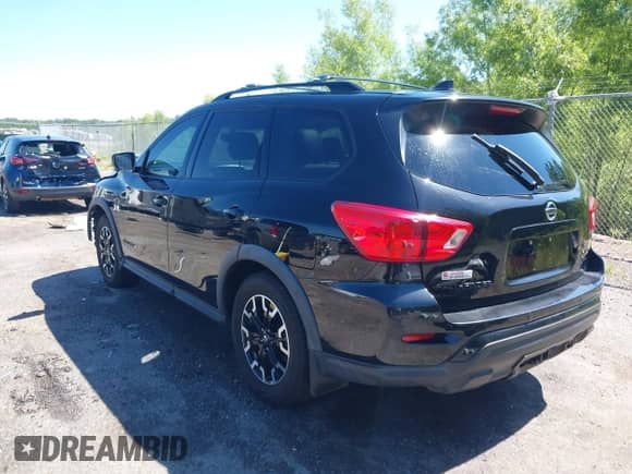 2019 Nissan Pathfinder SV with VIN 5N1DR2MM2KC642006, listed as a IAAI auction lot 42301997 with 95,716 mi miles and . Bid and sale history available at DreamBid. Image 3.