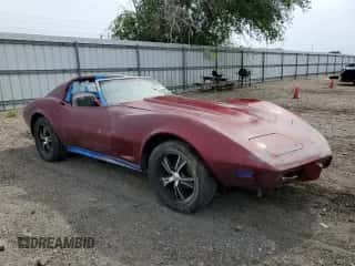 1977 Chevrolet Corvette с VIN 1Z37L7S416041, выставлен на аукционе Copart как лот 55272975 с пробегом 61 696 миль миль и Списание • Salvage title. История ставок и продаж доступна на DreamBid. Изображение 4.