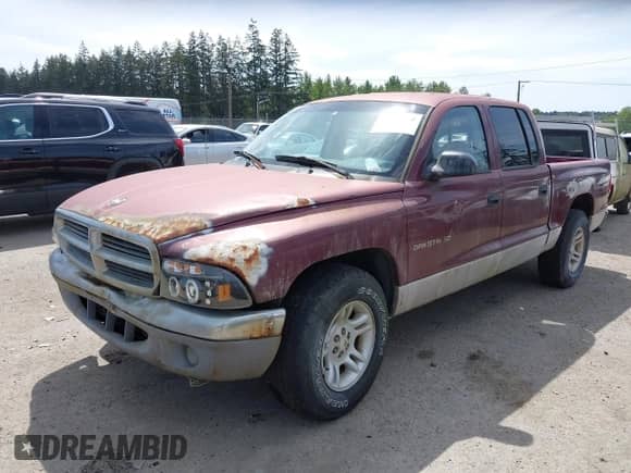 2001 Dodge Dakota Sport with VIN 1B7HL2AX01S278971, listed as a IAAI auction lot 42209472 with 254,205 mi miles and . Bid and sale history available at DreamBid. Image 2.