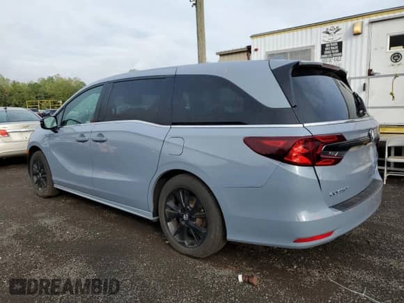2024 Honda Odyssey Sport z VIN 5FNRL6H70RB029404, wystawiony jako Copart lot #81431705 z przebiegiem 30 055 mil mil oraz Szkoda całkowita • Salvage title. Historia ofert i sprzedaży dostępna na DreamBid. Obrazek 2.