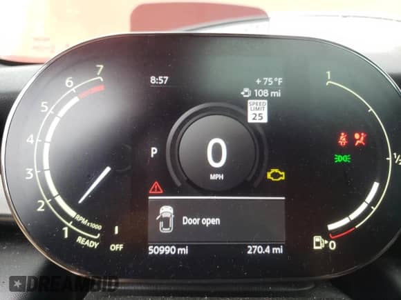 2021 MINI Hardtop Cooper S with VIN WMWXR5C08M2N51331, listed as a Copart auction lot 63426105 with 50,990 mi miles and Salvage title. Bid and sale history available at DreamBid. Image 9.
