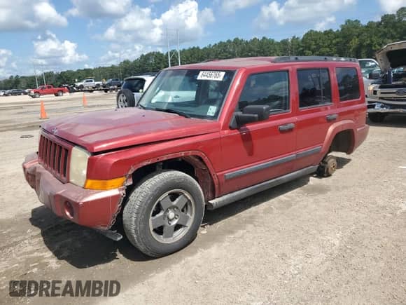 2006 Jeep Commander z VIN 1J8HH48KX6C203308, wystawiony jako Copart lot #64456765 z przebiegiem 185 794 mil mil oraz Szkoda całkowita • Salvage title. Historia ofert i sprzedaży dostępna na DreamBid. Obrazek 1.
