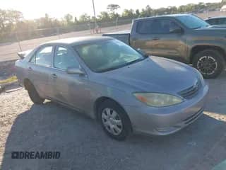 2004 Toyota Camry LE with VIN 4T1BE32K64U848257, listed as a IAAI auction lot 43434528 with 162,538 mi miles and . Bid and sale history available at DreamBid. Image 1.