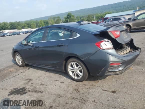 2017 Chevrolet Cruze LT with VIN 1G1BD5SM8H7196825, listed as a Copart auction lot 67186465 with 112,432 mi miles and Salvage title. Bid and sale history available at DreamBid. Image 2.