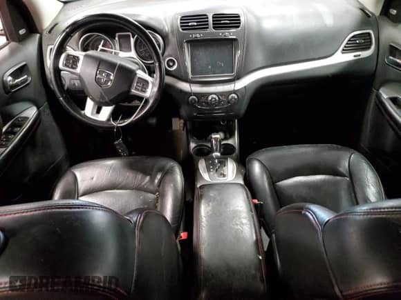 2017 Dodge Journey GT with VIN 3C4PDDEGXHT595860, listed as a Copart auction lot 61059375 with 124,261 mi miles and Salvage title. Bid and sale history available at DreamBid. Image 8.