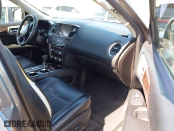 2015 Nissan Pathfinder SL with VIN 5N1AR2MN6FC672756, listed as a IAAI auction lot 43326735 with 131,367 mi miles and . Bid and sale history available at DreamBid. Image 5.