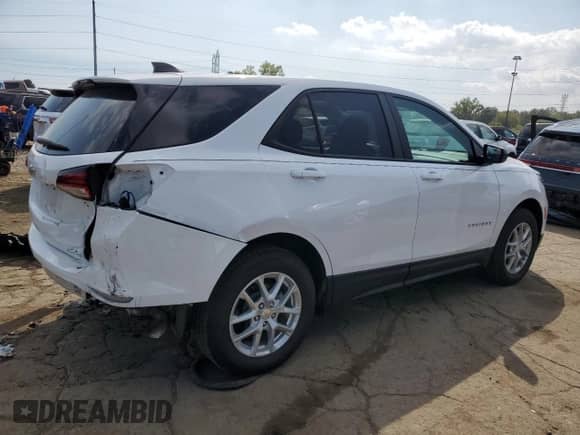 2023 Chevrolet Equinox LS с VIN 3GNAXSEG9PL204186, выставлен на аукционе Copart как лот 81160405 с пробегом 20 169 миль миль и Чистый • Clean title. История ставок и продаж доступна на DreamBid. Изображение 3.