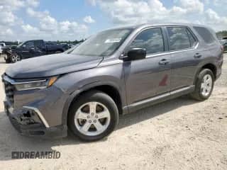 2023 Honda Pilot LX с VIN 5FNYG1H22PB022359, выставлен на аукционе Copart как лот 70882435 с пробегом 36 569 миль миль и Списание • Salvage title. История ставок и продаж доступна на DreamBid. Изображение 1.