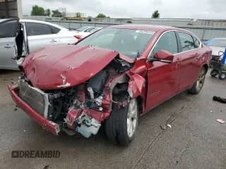 2015 Chevrolet Impala LT z VIN 2G1115SL6F9244815, wystawiony jako Copart lot #66396335 z przebiegiem 214 374 mil mil oraz Szkoda całkowita • Salvage title. Historia ofert i sprzedaży dostępna na DreamBid. Obrazek 1.