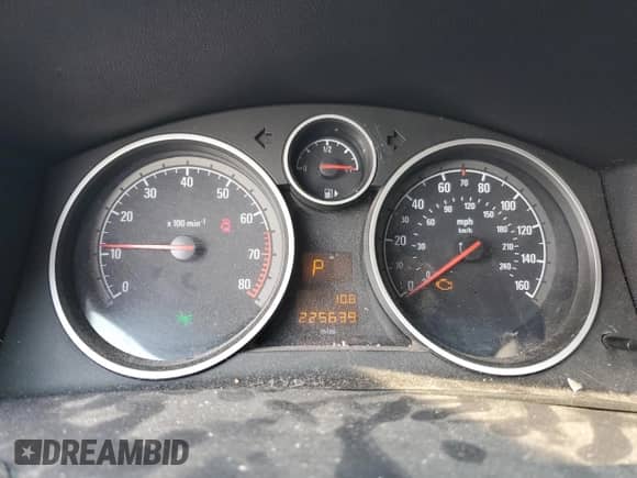 2008 Saturn Astra XE with VIN W08AR671785048033, listed as a Copart auction lot 67806505 with 225,639 mi miles and Salvage title. Bid and sale history available at DreamBid. Image 9.