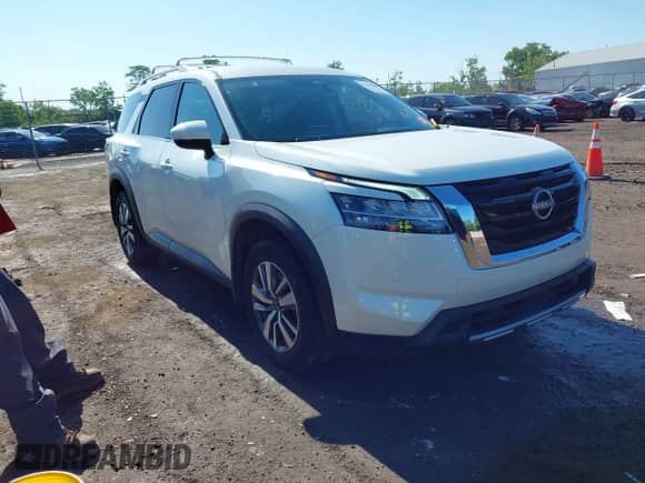 2023 Nissan Pathfinder SL с VIN 5N1DR3CCXPC273840, выставлен на аукционе IAAI как лот 42337002 с пробегом 34 963 миль миль и . История ставок и продаж доступна на DreamBid. Изображение 1.