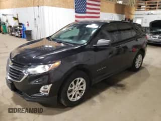2019 Chevrolet Equinox LS with VIN 2GNAXHEV2K6249033, listed as a Copart auction lot 85755725 with 116,580 mi miles and Salvage title. Bid and sale history available at DreamBid. Image 1.