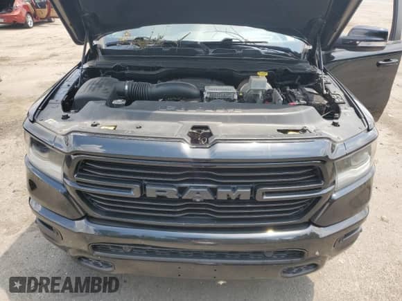 2021 Ram 1500 Laramie z VIN 1C6SRFRT2MN570208, wystawiony jako Copart lot #63192945 z przebiegiem 45 477 mil mil oraz Szkoda całkowita • Salvage title. Historia ofert i sprzedaży dostępna na DreamBid. Obrazek 11.