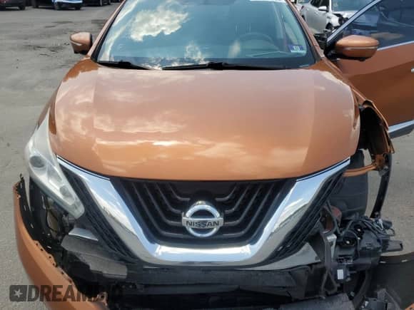 2015 Nissan Murano Platinum with VIN 5N1AZ2MH2FN241233, listed as a Copart auction lot 65124905 with 117,508 mi miles and Salvage title. Bid and sale history available at DreamBid. Image 11.
