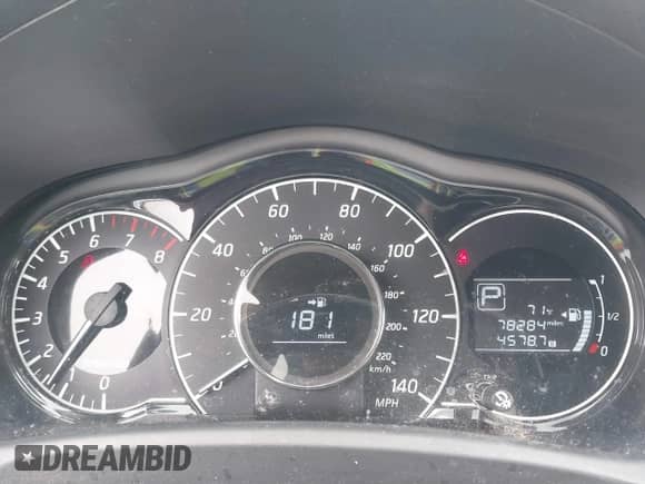 2016 Nissan Note S Plus z VIN 3N1CE2CP8GL399307, wystawiony jako IAAI lot #40587186 z przebiegiem 78 284 mil mil oraz . Historia ofert i sprzedaży dostępna na DreamBid. Obrazek 7.