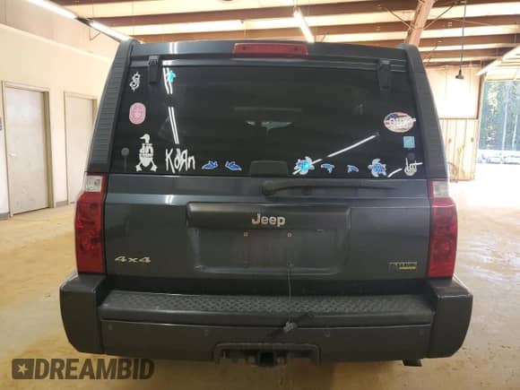 2007 Jeep Commander Sport with VIN 1J8HG48P57C683810, listed as a Copart auction lot 85811365 with 199,026 mi miles and Salvage title. Bid and sale history available at DreamBid. Image 6.