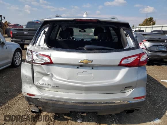 2018 Chevrolet Equinox Premier with VIN 3GNAXNEXXJL383069, listed as a Copart auction lot 80466895 with 75,603 mi miles and Clean title. Bid and sale history available at DreamBid. Image 6.
