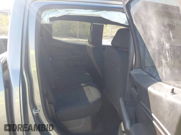2024 Chevrolet Colorado 4WD Work Truck with VIN 1GCGTBEC0R1237826, listed as a IAAI auction lot 43046838 with 19,550 mi miles and . Bid and sale history available at DreamBid. Image 8.