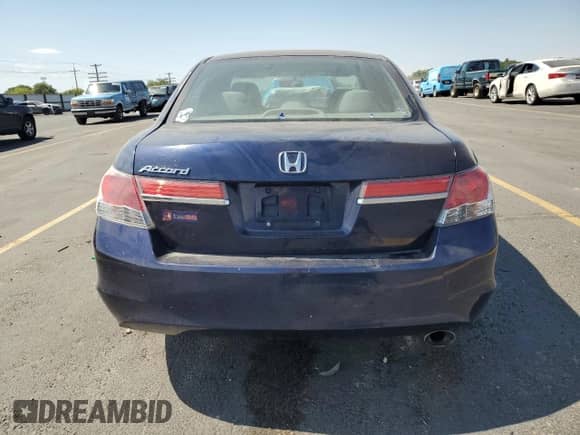 2011 Honda Accord LX with VIN 1HGCP2F39BA070195, listed as a Copart auction lot 66774415 with 261,976 mi miles and Salvage title. Bid and sale history available at DreamBid. Image 6.