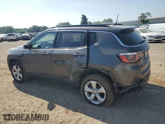 2018 Jeep Compass Latitude with VIN 3C4NJDBBXJT253257, listed as a Copart auction lot 65964955 with 60,088 mi miles and Clean title. Bid and sale history available at DreamBid. Image 2.