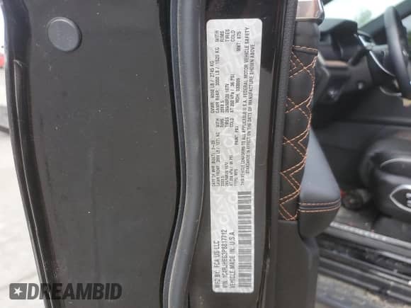 2023 Jeep Grand Cherokee Summit with VIN 1C4RJHEG3P8817712, listed as a Copart auction lot 62316015 with 19,783 mi miles and Salvage title. Bid and sale history available at DreamBid. Image 12.