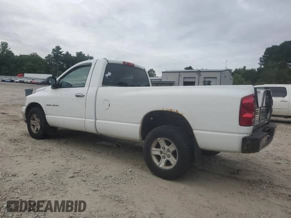 2007 Dodge 1500 SLT with VIN 1D7HA16N37J629254, listed as a Copart auction lot 80302945 with 242,770 mi miles and Clean title. Bid and sale history available at DreamBid. Image 2.