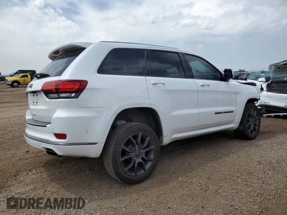 2020 Jeep Grand Cherokee High Altitude z VIN 1C4RJFCG5LC135879, wystawiony jako Copart lot #62421485 z przebiegiem 34 379 mil mil oraz Szkoda całkowita • Salvage title. Historia ofert i sprzedaży dostępna na DreamBid. Obrazek 3.